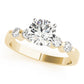 ENGAGEMENT RINGS SINGLE ROW PRONG