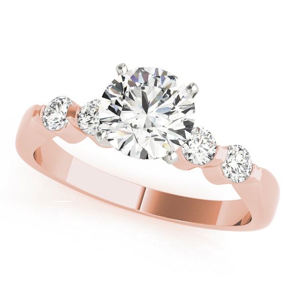 ENGAGEMENT RINGS SINGLE ROW PRONG