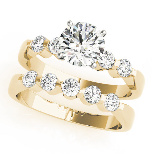 ENGAGEMENT RINGS SINGLE ROW PRONG