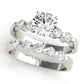ENGAGEMENT RINGS SINGLE ROW PRONG