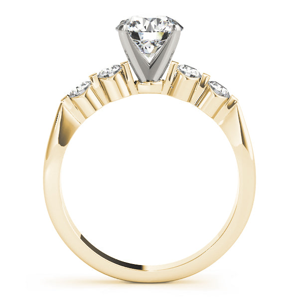 ENGAGEMENT RINGS SINGLE ROW PRONG