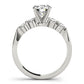 ENGAGEMENT RINGS SINGLE ROW PRONG