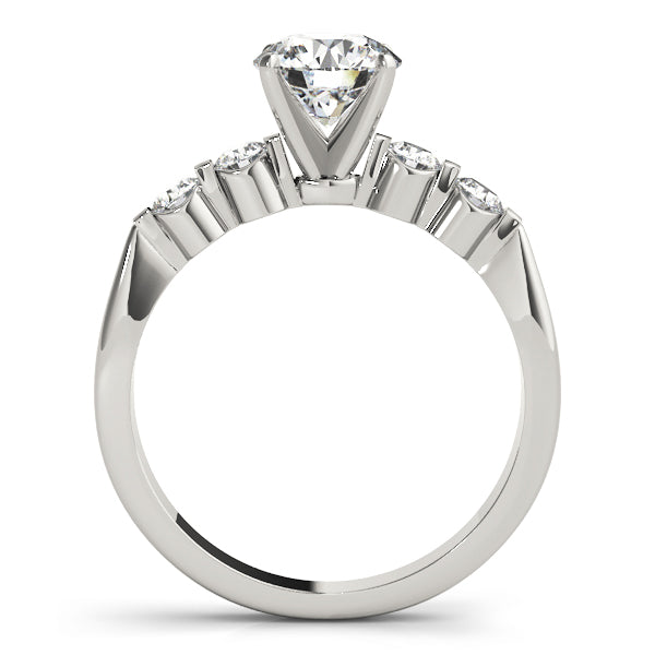 ENGAGEMENT RINGS SINGLE ROW PRONG