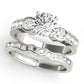 3-Stone Channel Set Engagement Ring