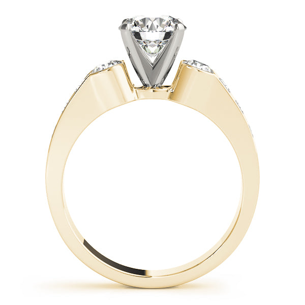3-Stone Channel Set Engagement Ring