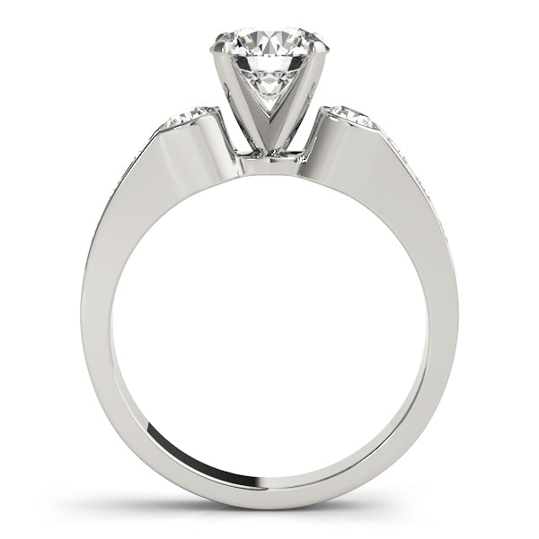 3-Stone Channel Set Engagement Ring