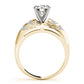 Antique Style Milgrain Engagement Ring