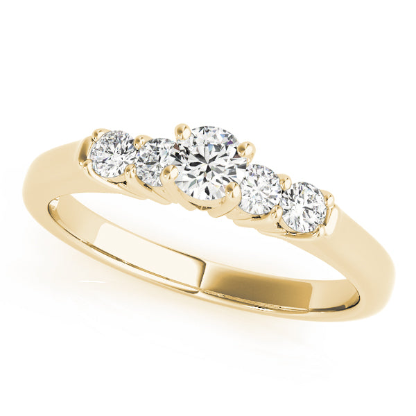 ENGAGEMENT RINGS SINGLE ROW PRONG