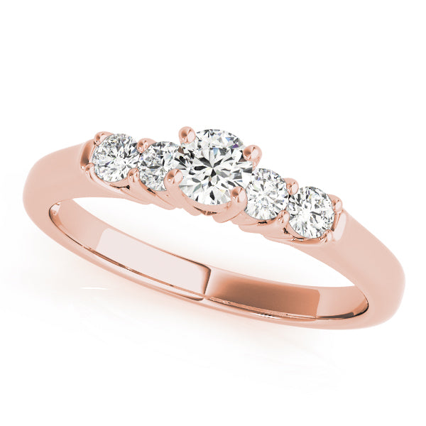 ENGAGEMENT RINGS SINGLE ROW PRONG