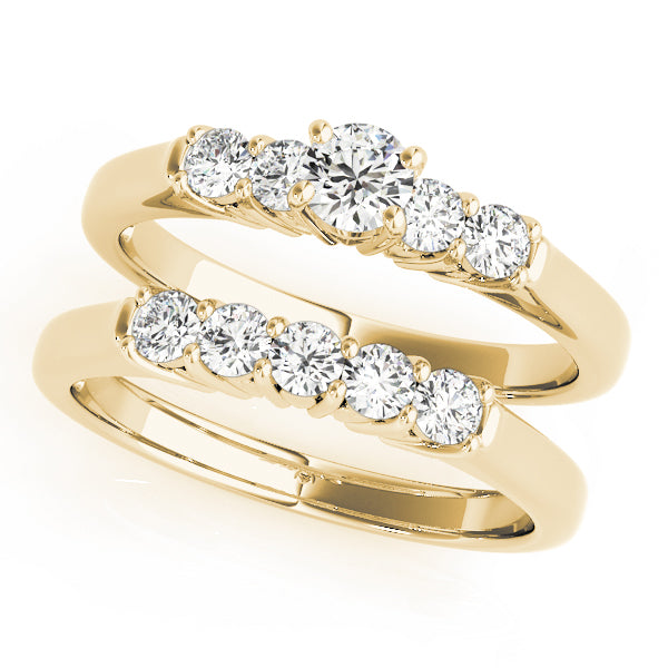 ENGAGEMENT RINGS SINGLE ROW PRONG