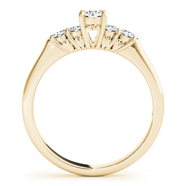 ENGAGEMENT RINGS SINGLE ROW PRONG