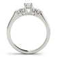 ENGAGEMENT RINGS SINGLE ROW PRONG