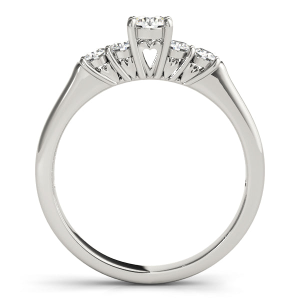 ENGAGEMENT RINGS SINGLE ROW PRONG