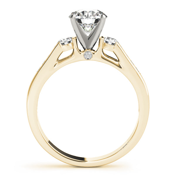 3-Stone Channel Set Engagement Ring