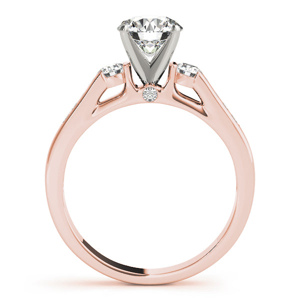 3-Stone Channel Set Engagement Ring