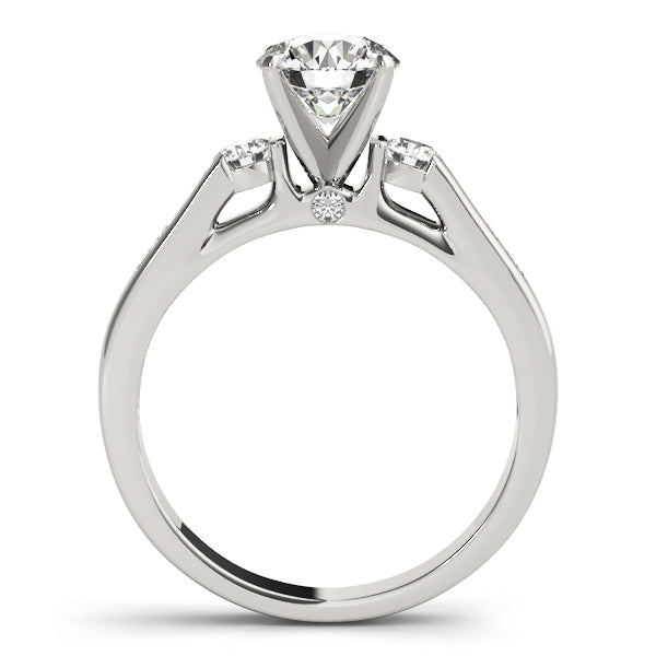 3-Stone Channel Set Engagement Ring