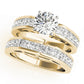 Single Row Fancy Shape Princess Cut Engagement Ring