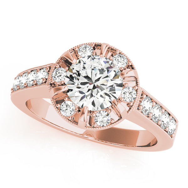 ENGAGEMENT RINGS HALO ROUND