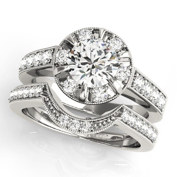 ENGAGEMENT RINGS HALO ROUND