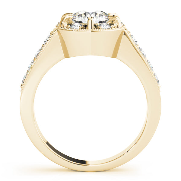 ENGAGEMENT RINGS HALO ROUND