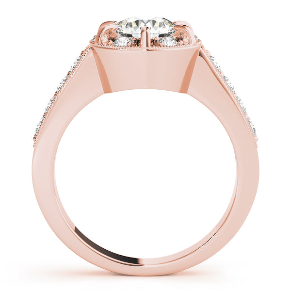 ENGAGEMENT RINGS HALO ROUND