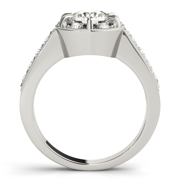 ENGAGEMENT RINGS HALO ROUND