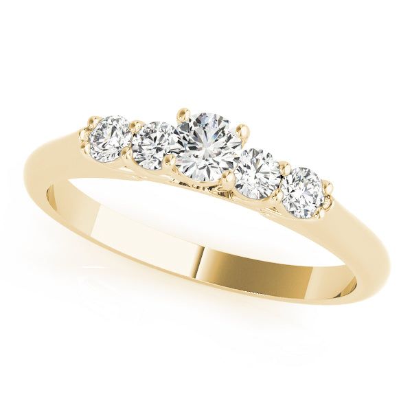 ENGAGEMENT RINGS SINGLE ROW PRONG