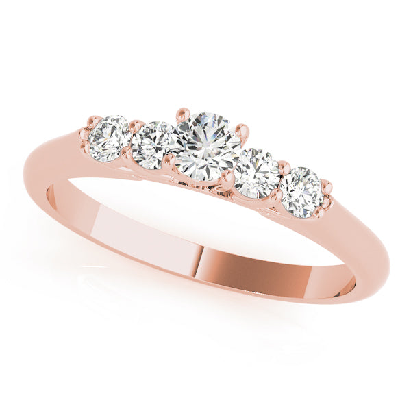 ENGAGEMENT RINGS SINGLE ROW PRONG