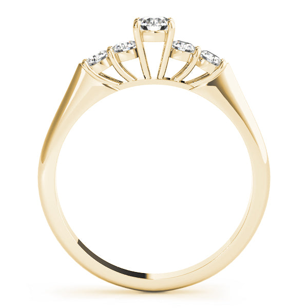 ENGAGEMENT RINGS SINGLE ROW PRONG