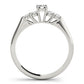 ENGAGEMENT RINGS SINGLE ROW PRONG