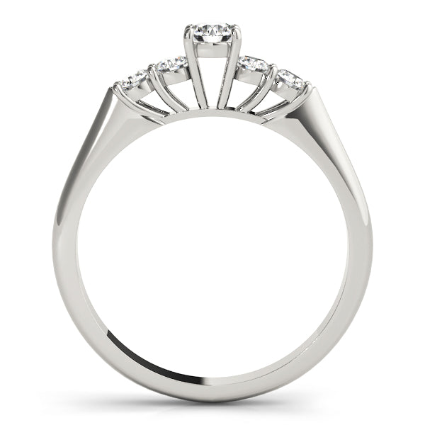ENGAGEMENT RINGS SINGLE ROW PRONG