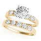 Single Row Engagement Ring