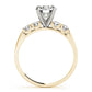 Single Row Engagement Ring