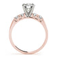 Single Row Engagement Ring