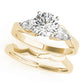 3-Stone Pear Engagement Ring