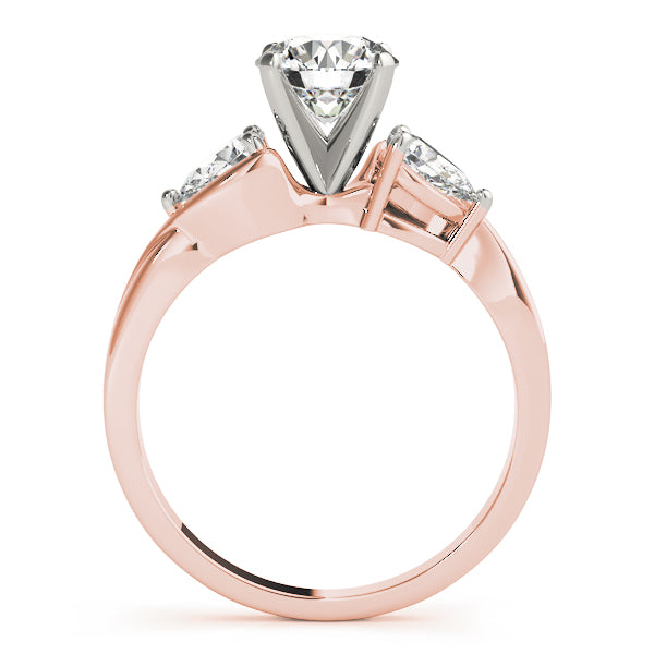 3-Stone Pear Engagement Ring