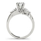 3-Stone Pear Engagement Ring