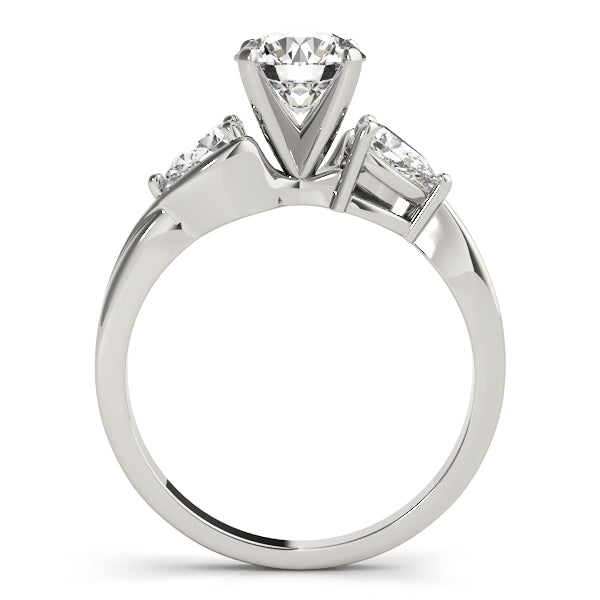 3-Stone Pear Engagement Ring