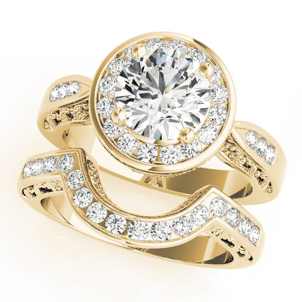 ENGAGEMENT RINGS HALO ROUND