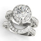 ENGAGEMENT RINGS HALO ROUND