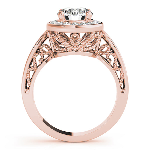 ENGAGEMENT RINGS HALO ROUND