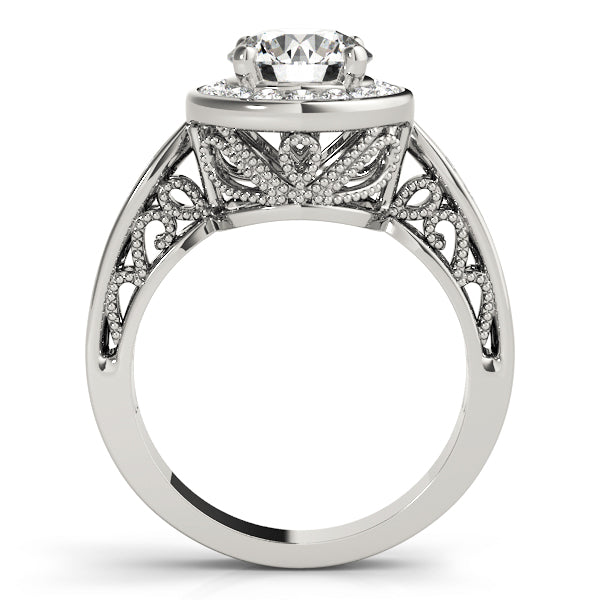 ENGAGEMENT RINGS HALO ROUND