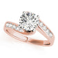 Bypass Channel Set Engagement Ring