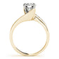 Bypass Channel Set Engagement Ring