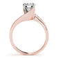 Bypass Channel Set Engagement Ring