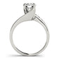 Bypass Channel Set Engagement Ring
