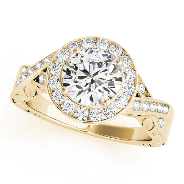 ENGAGEMENT RINGS HALO ROUND