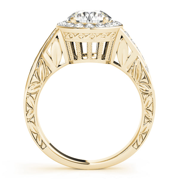 ENGAGEMENT RINGS HALO ROUND