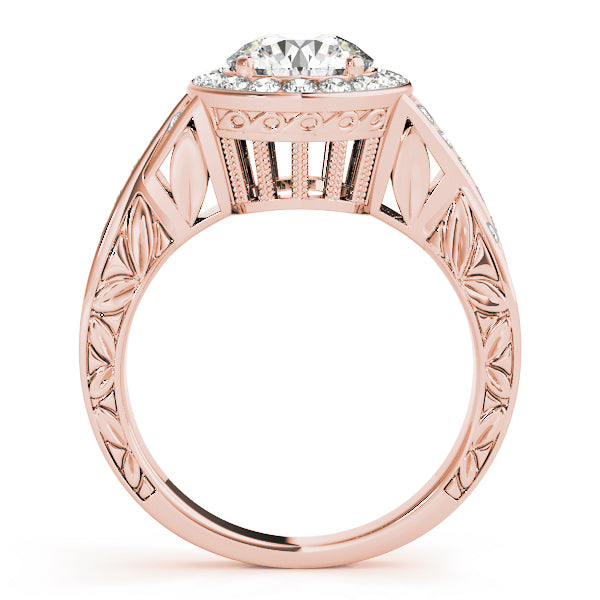 ENGAGEMENT RINGS HALO ROUND