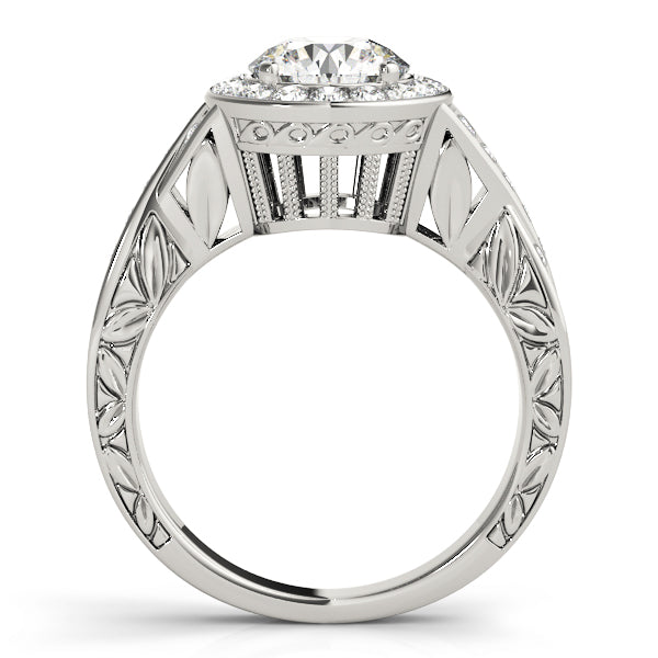 ENGAGEMENT RINGS HALO ROUND